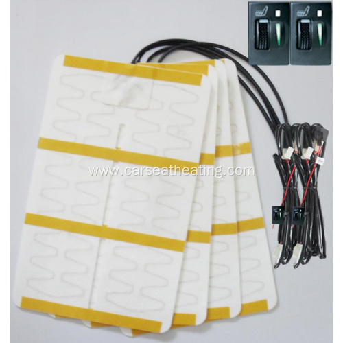 Car seat heated cover alloy wire